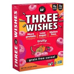 Three Wishes Gluten Free Fruity Grain-Free Breakfast Cereal - 8.6oz