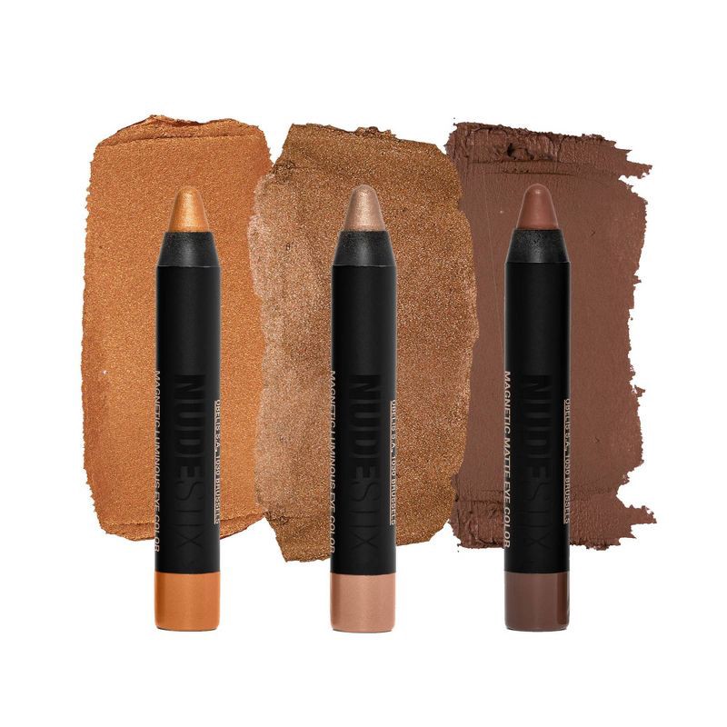 slide 2 of 8, NUDESTIX Gold Smokey Cosmetic Eye Set - 3pc - Ulta Beauty, 3 ct