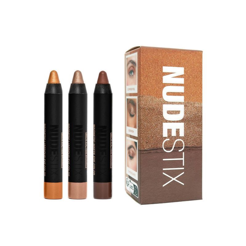 slide 1 of 8, NUDESTIX Gold Smokey Cosmetic Eye Set - 3pc - Ulta Beauty, 3 ct