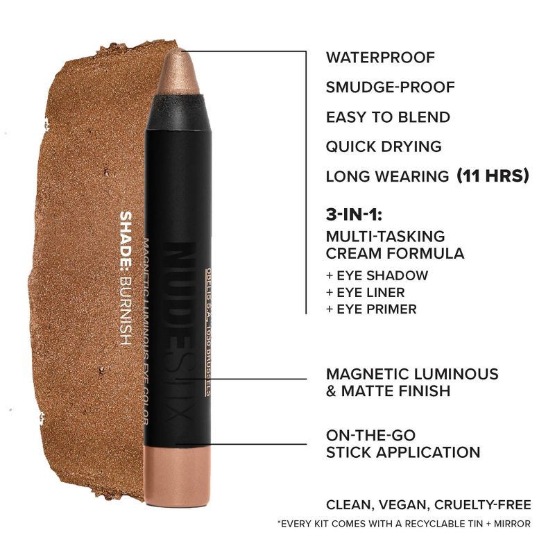 slide 7 of 8, NUDESTIX Gold Smokey Cosmetic Eye Set - 3pc - Ulta Beauty, 3 ct