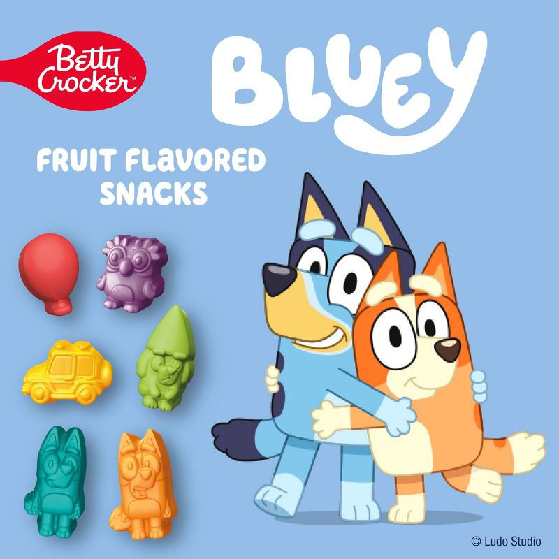slide 2 of 7, Betty Crocker Bluey Fruit Flavored Fruit Snacks - 8oz/10ct, 10 ct; 8 oz