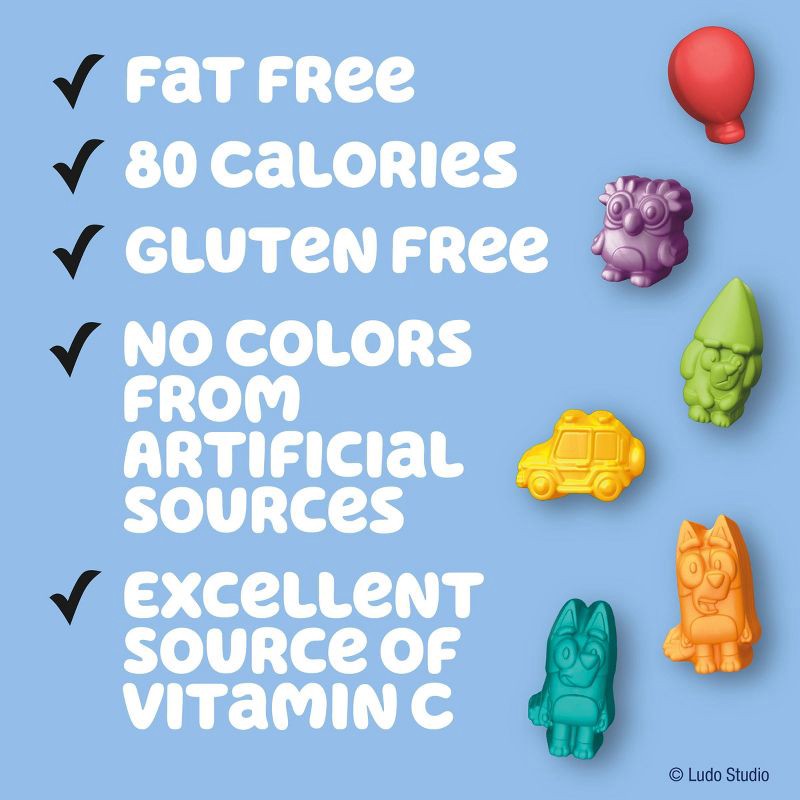 slide 4 of 7, Betty Crocker Bluey Fruit Flavored Fruit Snacks - 8oz/10ct, 10 ct; 8 oz