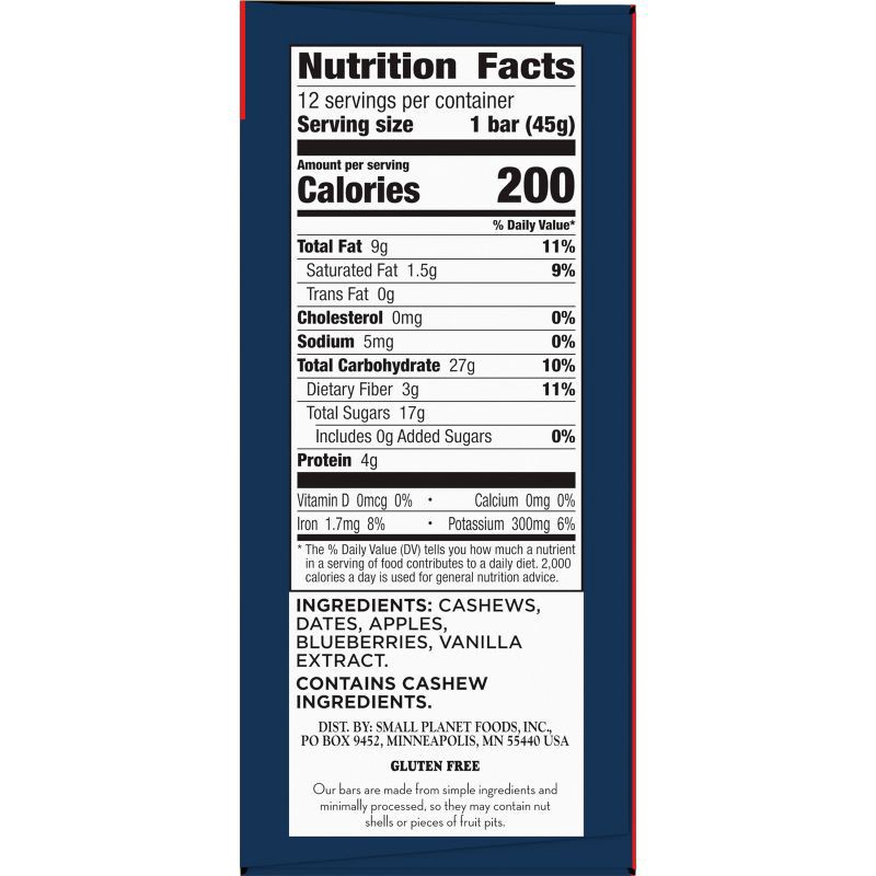 slide 6 of 7, Larabar Blueberry Muffin Bars - 12ct/19.2oz, 12 ct, 19.2 oz