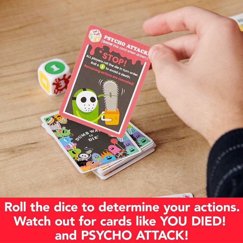 slide 5 of 9, Spin Master Games Dumb Ways to Die Card Game, 1 ct