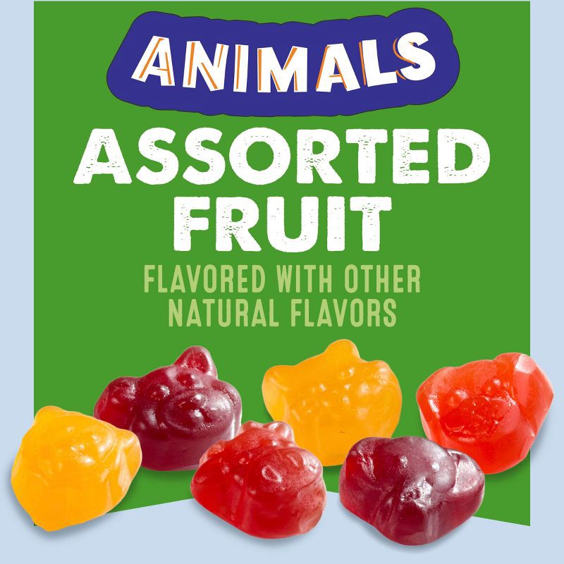 slide 3 of 9, Mott's Fruit Snacks Assorted Animals - 40ct/32oz, 40 ct; 32 oz