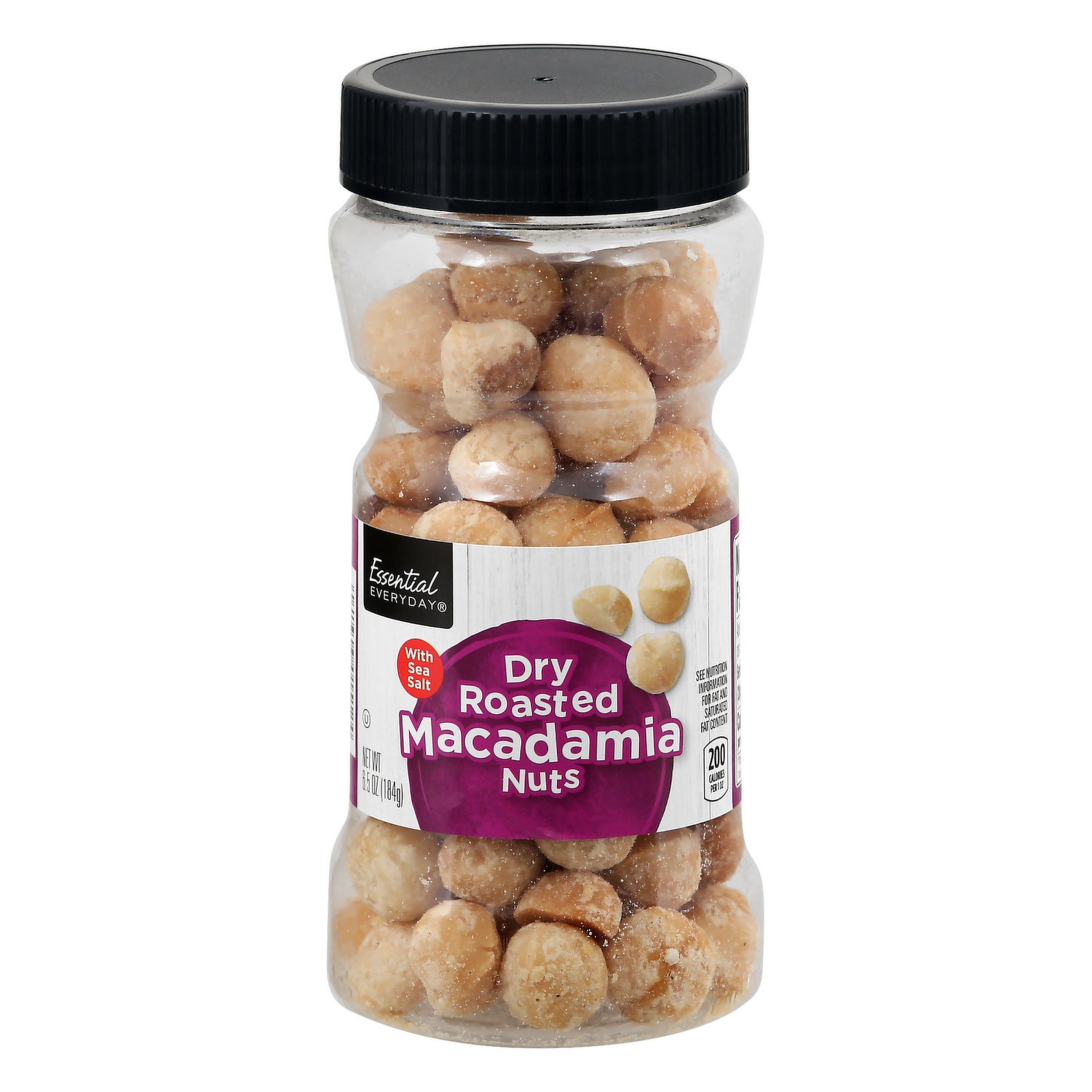 slide 1 of 1, Essential Everyday Essevrydy Macadamia Nuts, 6.5 oz