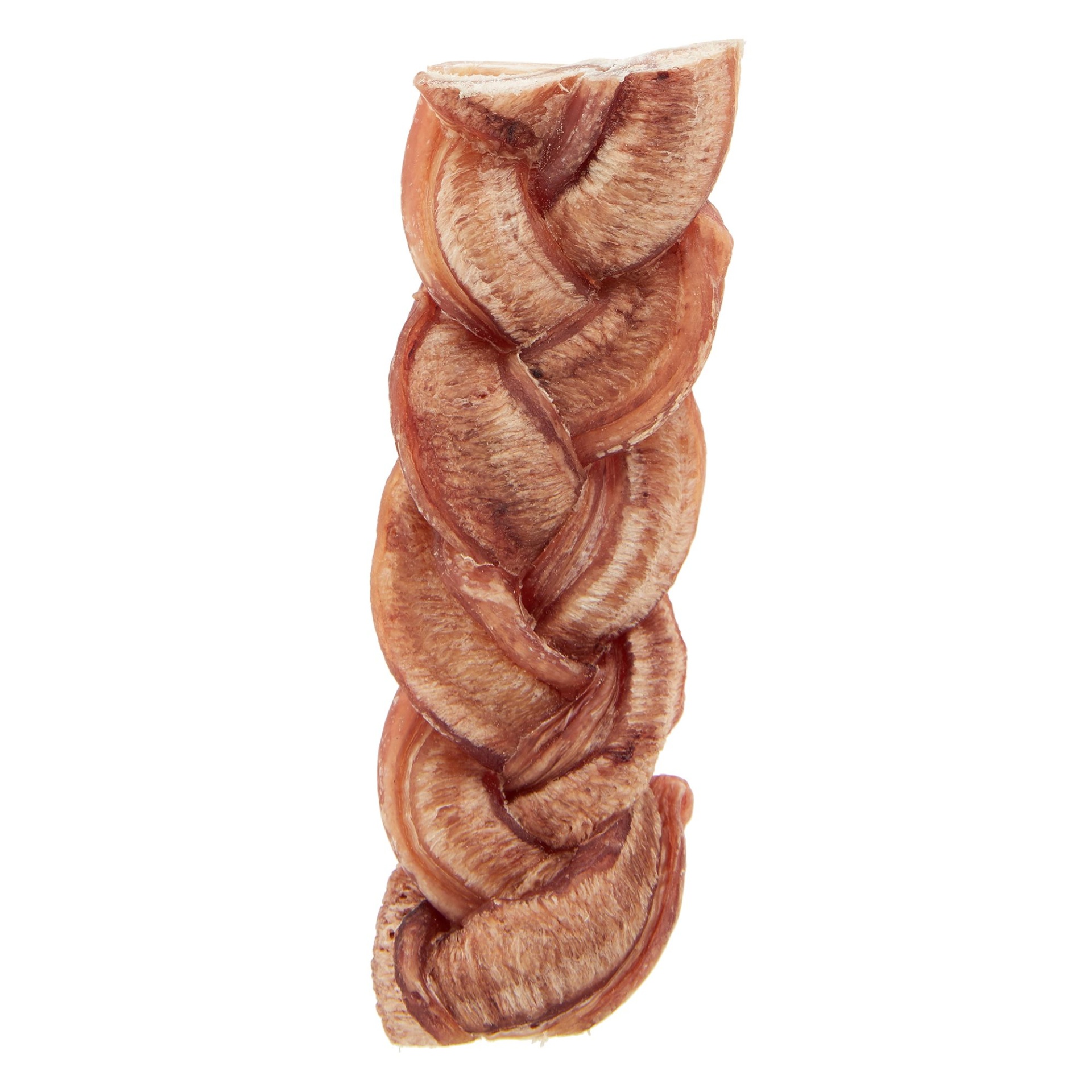slide 1 of 1, Dentley's 5 Braided Bully Stick Dog Chew'', 1 count, 1 ct