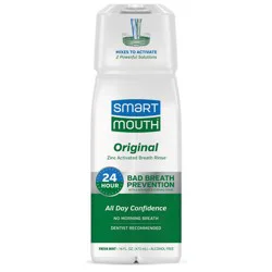 Smart Mouth Original Zinc Activated Fresh Mint Breath Rinse 16 fl oz