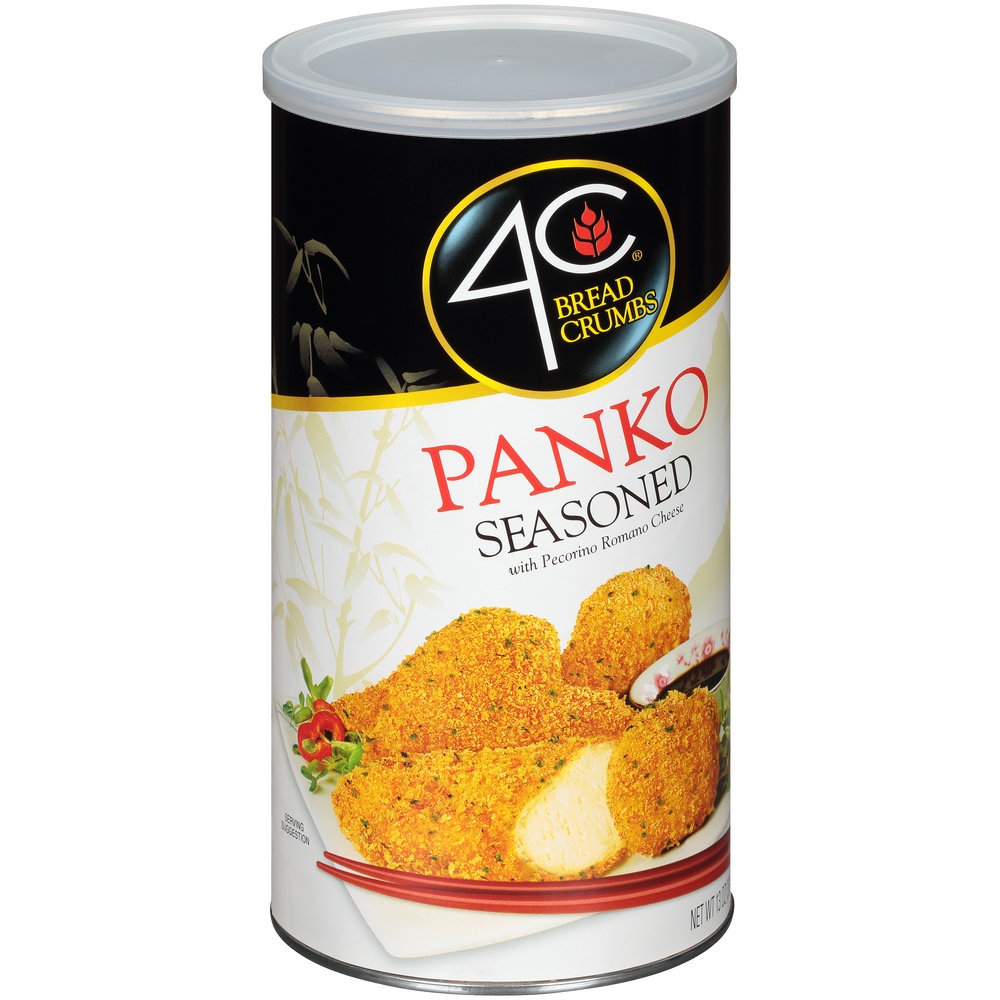 slide 7 of 8, 4C Panko Japanese Style Seasoned Bread Crumbs, 13 oz