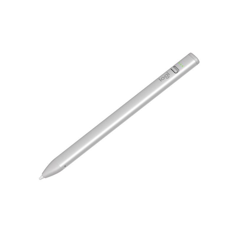 slide 1 of 9, Logitech Crayon Digital Pencil for iPad 2018 Model & Later (USB C Port Compatibility Only) - Silver, 1 ct