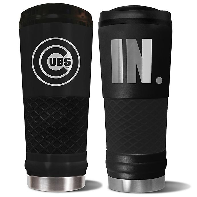 slide 1 of 1, MLB Chicago Cubs Powder Coated Stealth Draft Tumbler, 24 oz