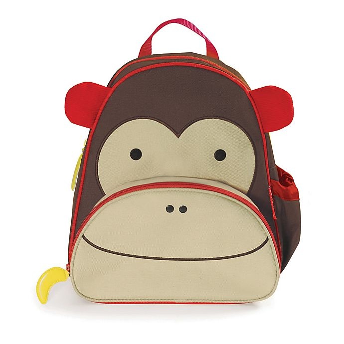 slide 2 of 5, Skip Hop SKIP*HOP Zoo Packs Little Kid Backpacks - Monkey, 1 ct