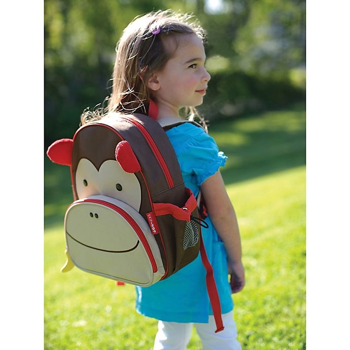 slide 4 of 5, Skip Hop SKIP*HOP Zoo Packs Little Kid Backpacks - Monkey, 1 ct