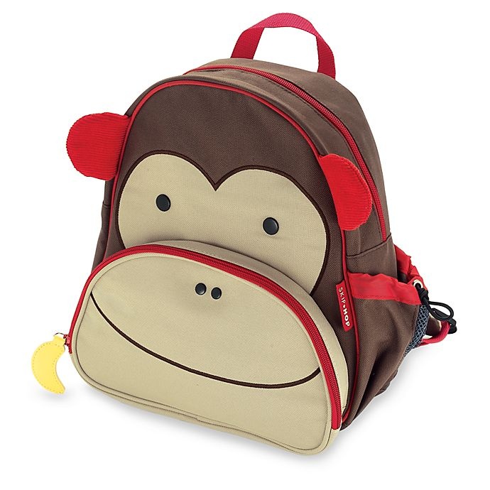 slide 1 of 5, Skip Hop SKIP*HOP Zoo Packs Little Kid Backpacks - Monkey, 1 ct