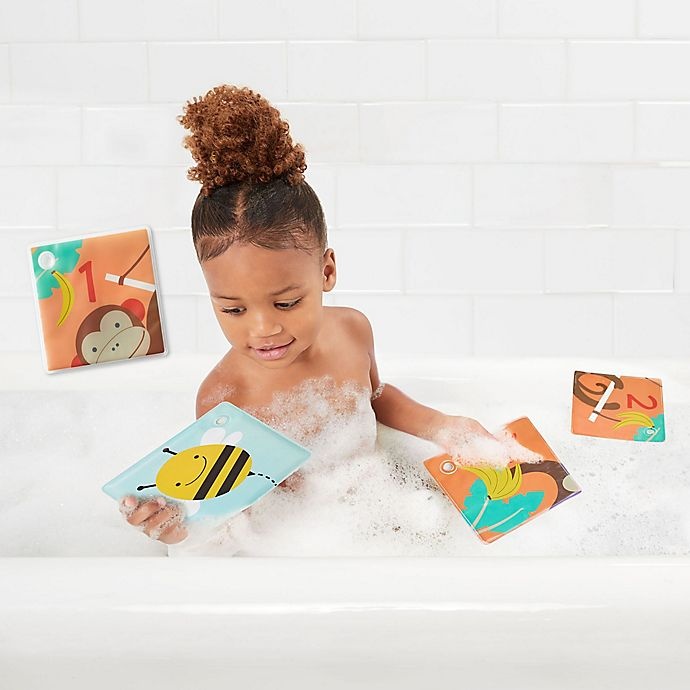 slide 8 of 11, Skip Hop SKIP*HOP Zoo Bath Puzzle and Book, 1 ct