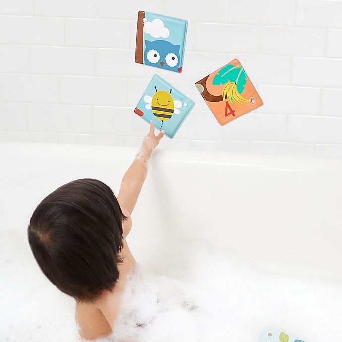 slide 3 of 11, Skip Hop SKIP*HOP Zoo Bath Puzzle and Book, 1 ct