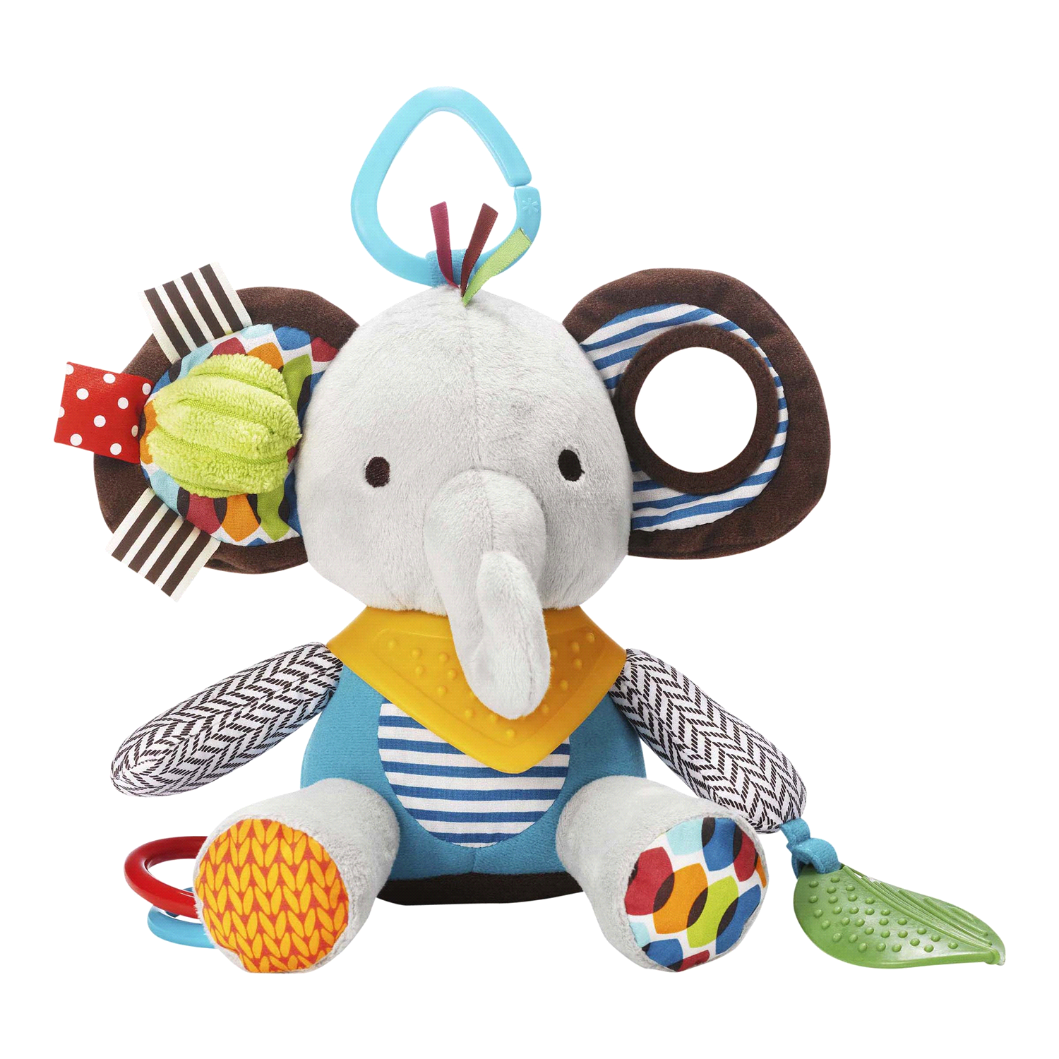 slide 1 of 2, Skip Hop Bandana Buddies Toy, Elephant, 1 ct