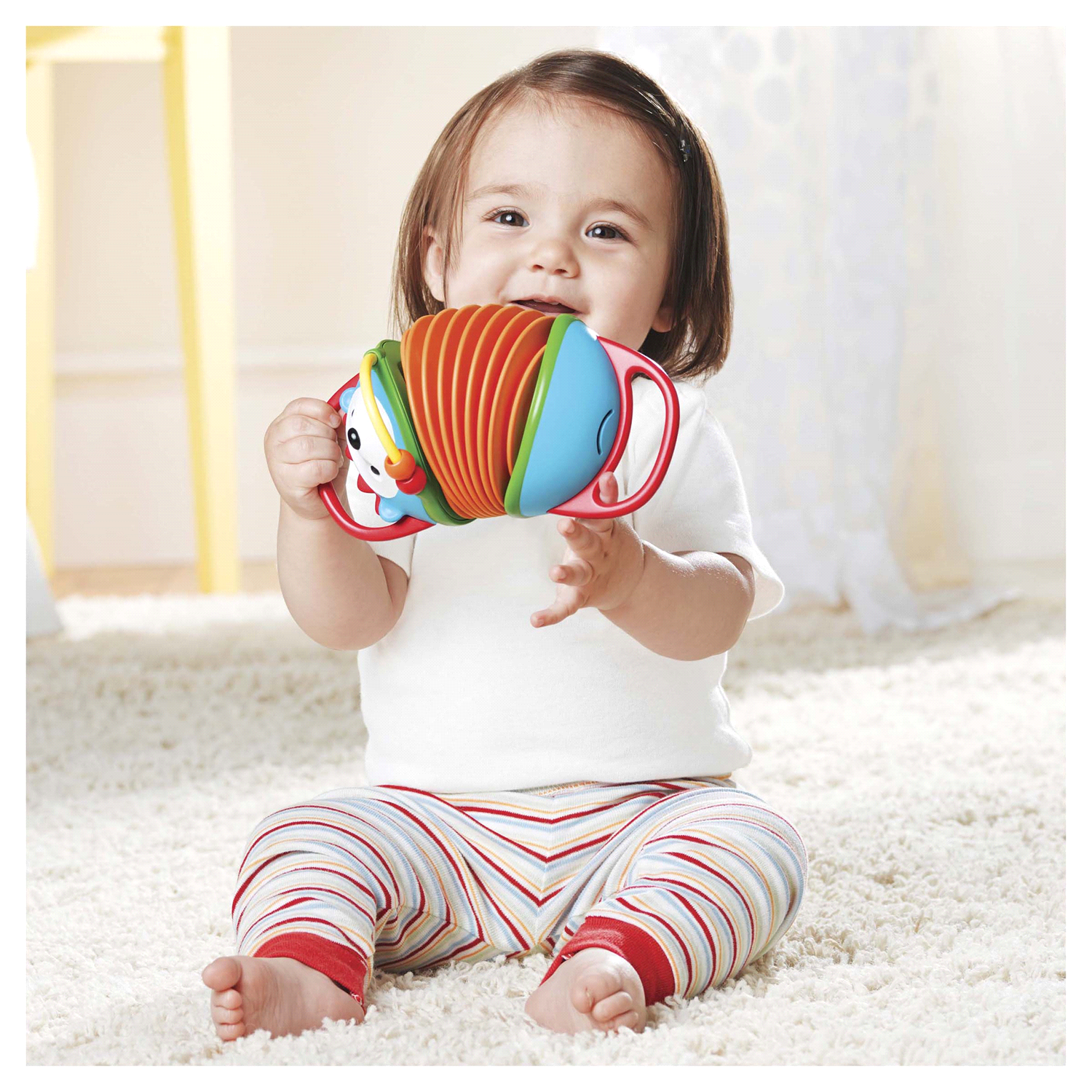 slide 2 of 2, Skip Hop Explore & More Hedgehog Accordion, 1 ct