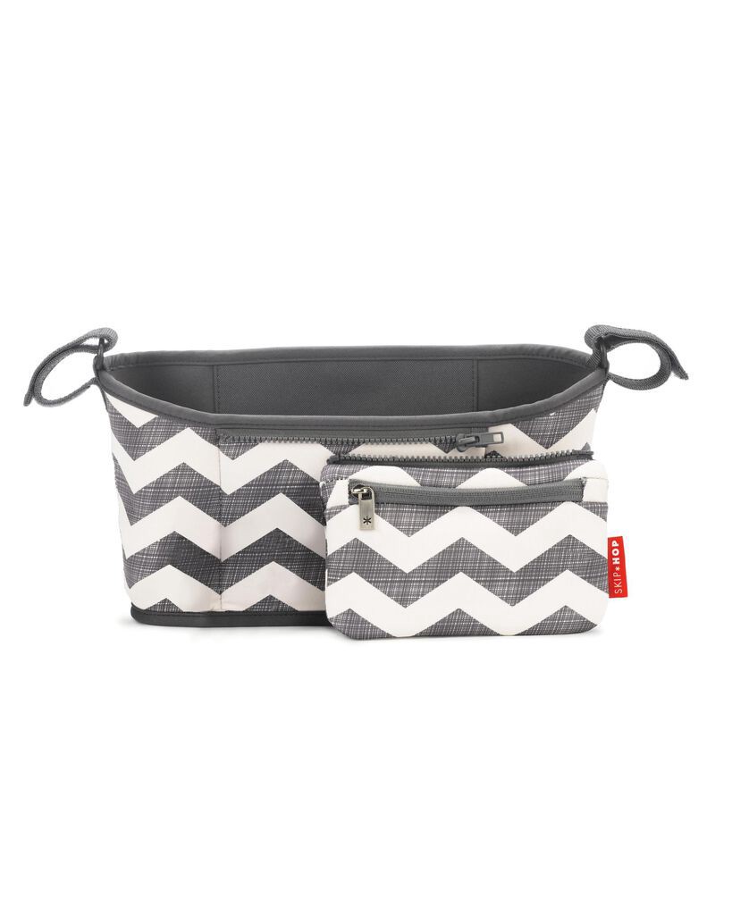 slide 5 of 7, Skip Hop Grab And Go Stroller Organizer - Chevron, 1 ct