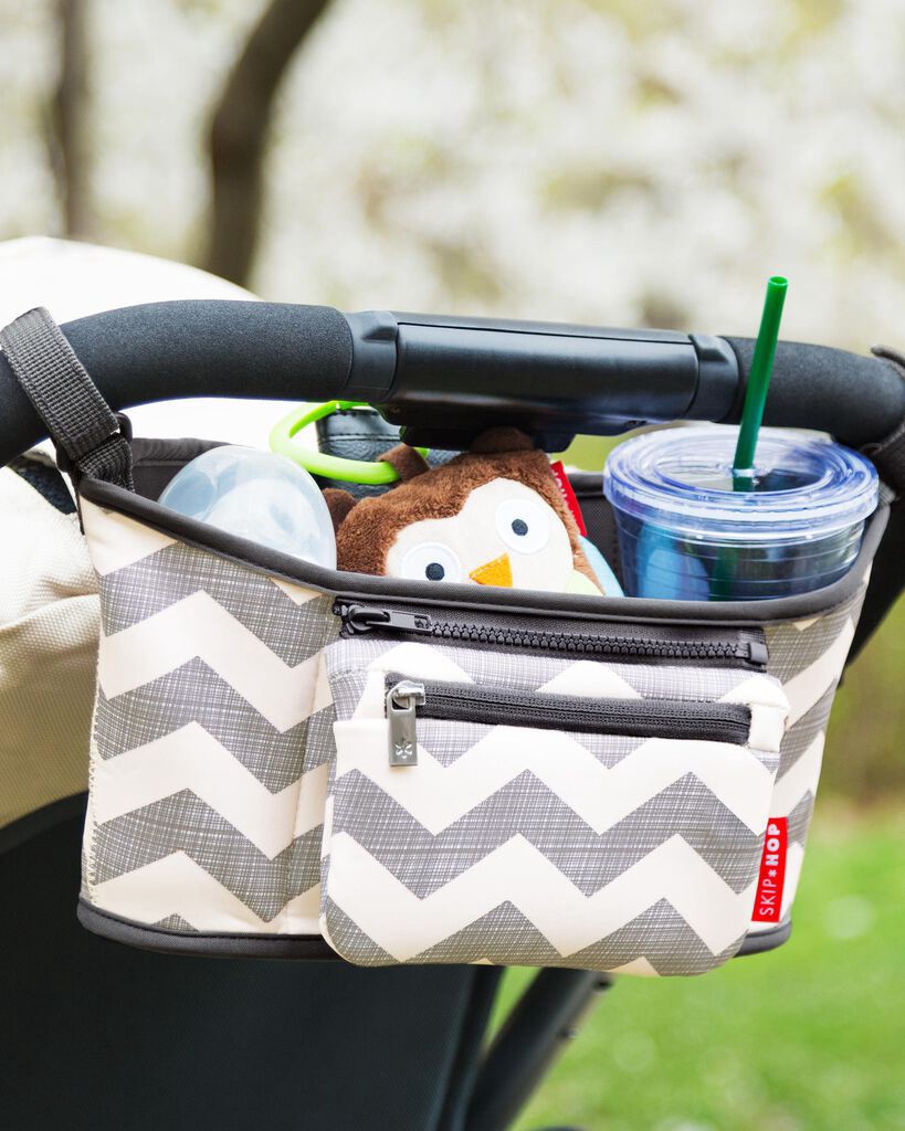 slide 7 of 7, Skip Hop Grab And Go Stroller Organizer - Chevron, 1 ct