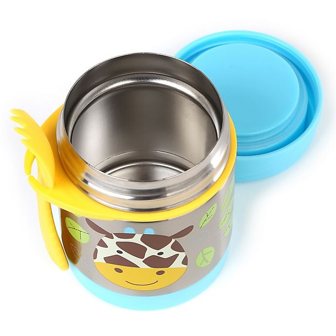 slide 3 of 3, Skip Hop SKIP*HOP Zoo Insulated Food Jar - Giraffe, 11 oz