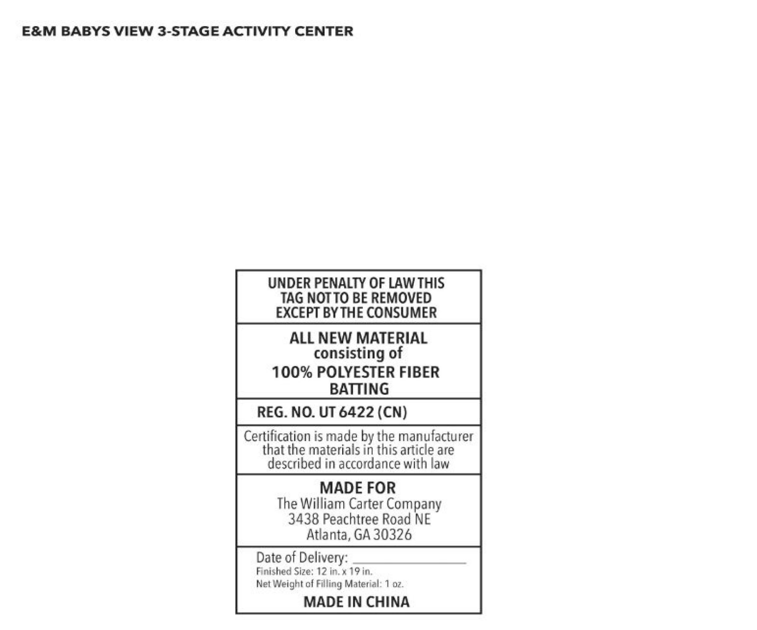 slide 2 of 2, Skip Hop Explore & More Baby's View 3- Stage Activity Center, 1 ct
