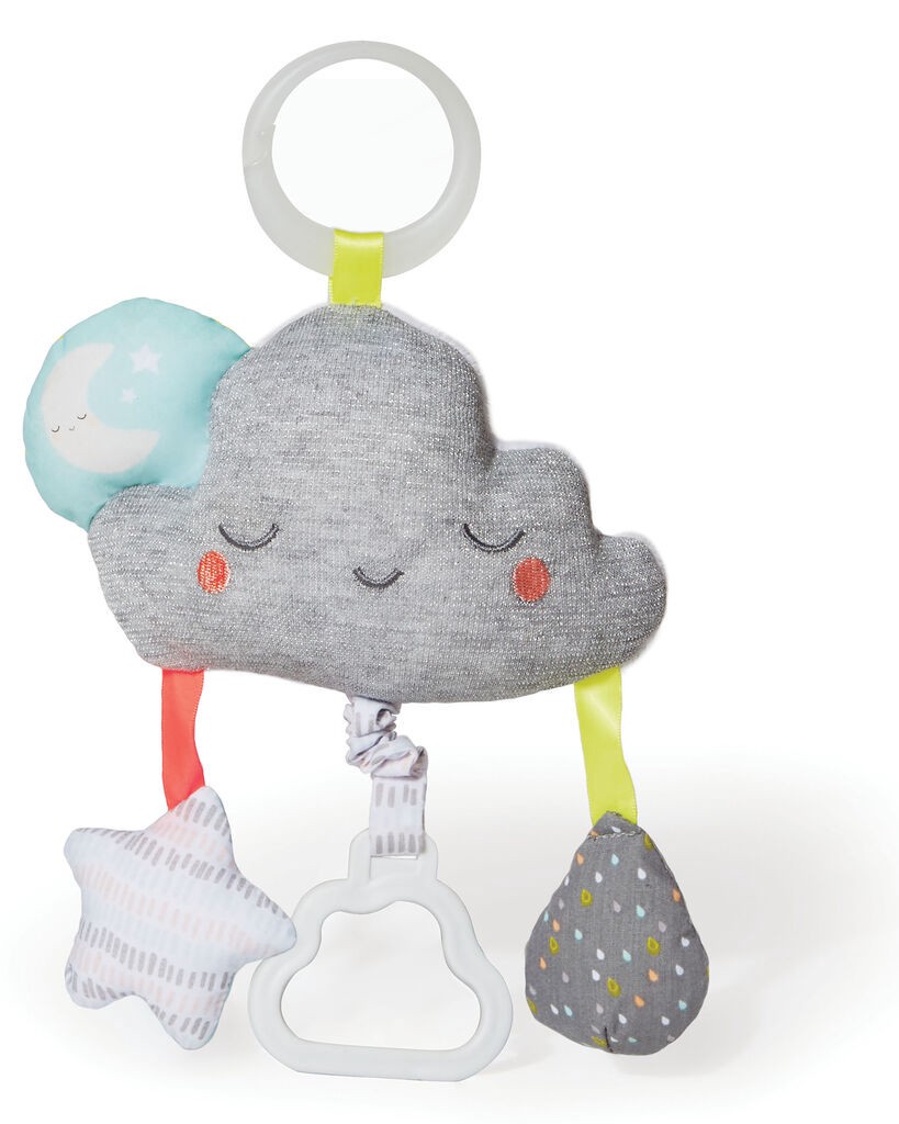 slide 3 of 4, Skip Hop Silver Lining Cloud Jitter Stroller Baby Toy, 1 ct