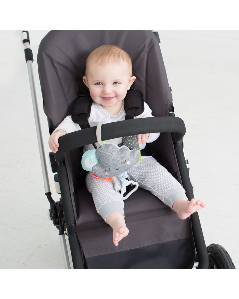 slide 4 of 4, Skip Hop Silver Lining Cloud Jitter Stroller Baby Toy, 1 ct