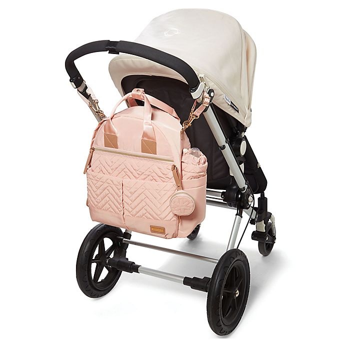 slide 4 of 7, Skip Hop SKIP*HOP Suite Diaper Backpack Set - Blush, 6 ct