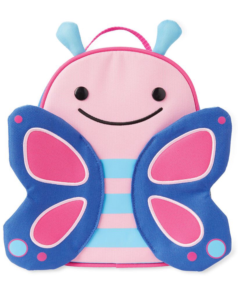 slide 2 of 12, Skip Hop SKIP*HOP Zoo Little Kid and Toddler Safety Harness Backpack - Blossom Butterfly, 1 ct