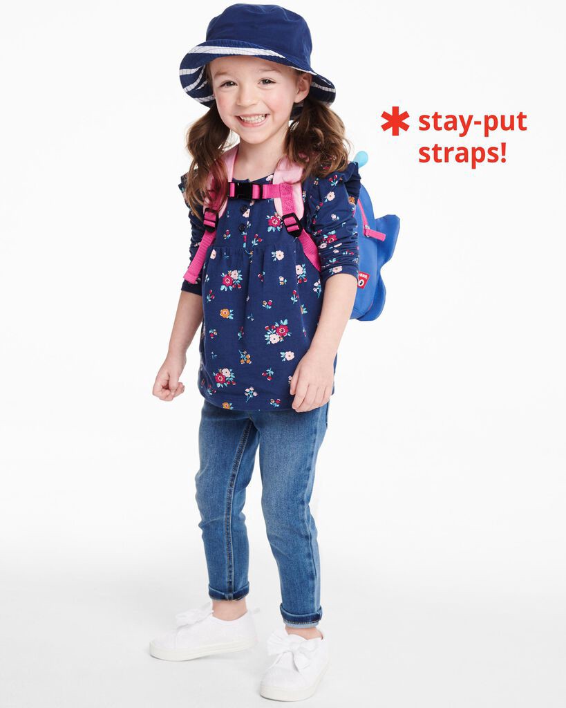 slide 3 of 12, Skip Hop SKIP*HOP Zoo Little Kid and Toddler Safety Harness Backpack - Blossom Butterfly, 1 ct