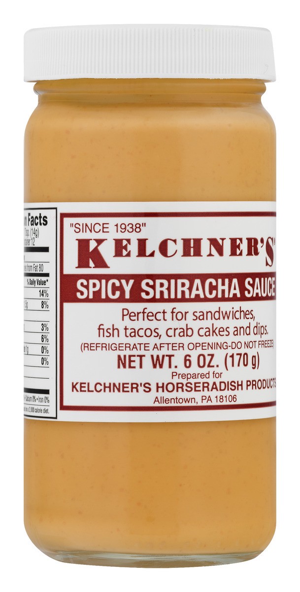 slide 2 of 11, Kelchner's Kelchners Spicy Sriracha Sauce, 6 oz