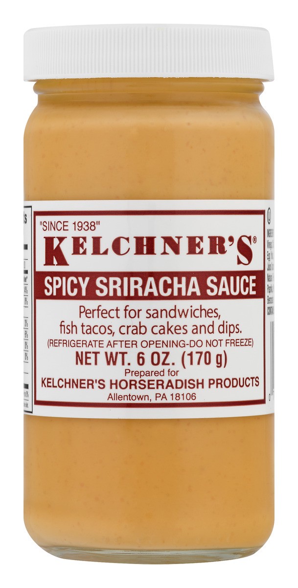 slide 1 of 11, Kelchner's Kelchners Spicy Sriracha Sauce, 6 oz