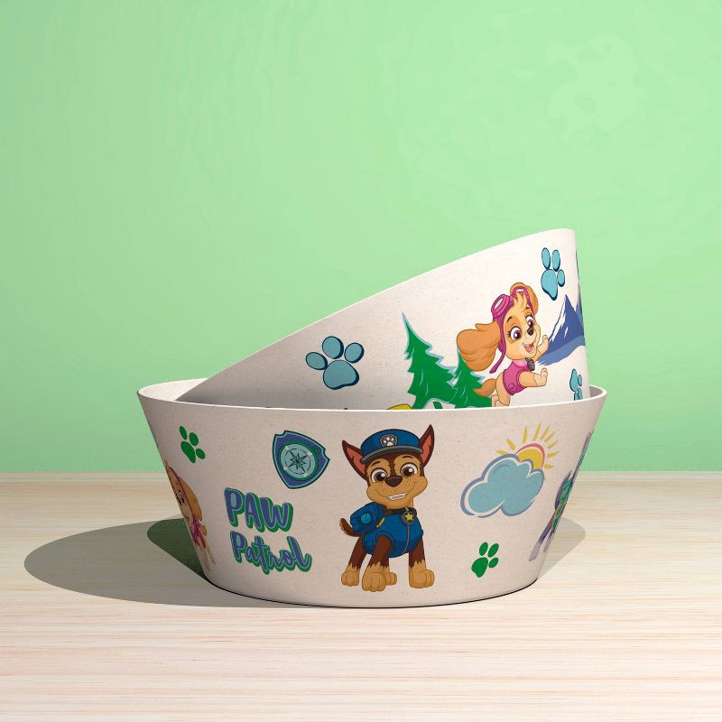 slide 7 of 8, Zak Designs 'PAW Patrol' 22oz 2pk Melamine and Bamboo Bowl Set, 2 ct; 22 oz