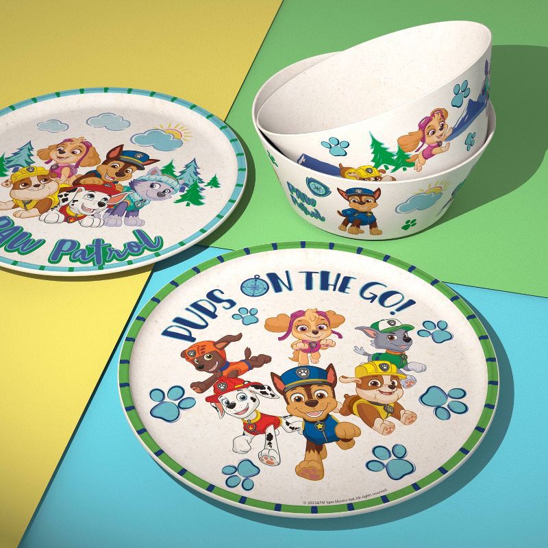 slide 8 of 8, Zak Designs 'PAW Patrol' 22oz 2pk Melamine and Bamboo Bowl Set, 2 ct; 22 oz