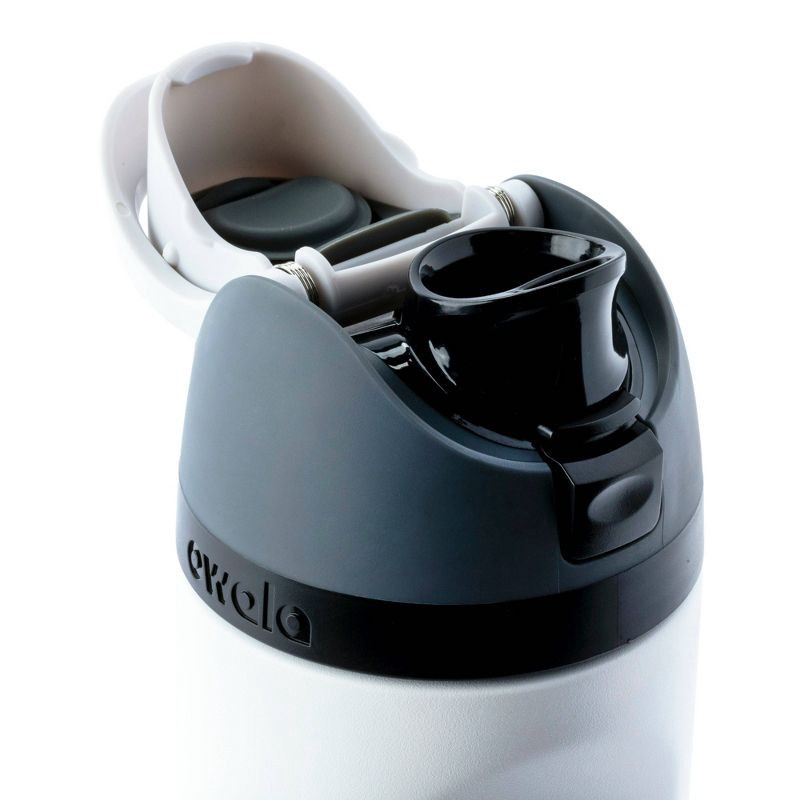 slide 3 of 5, Owala 16oz Kids' FreeSip Stainless Steel Water Bottle - Sleek, 16 oz