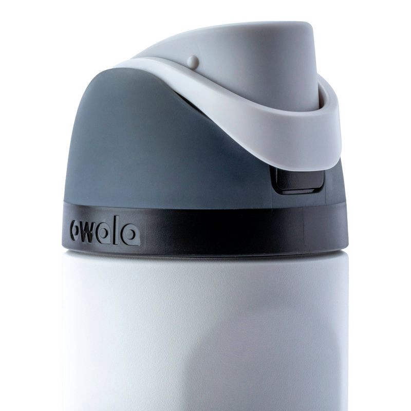 slide 5 of 5, Owala 16oz Kids' FreeSip Stainless Steel Water Bottle - Sleek, 16 oz
