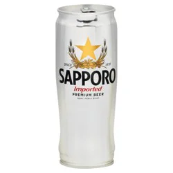 Sapporo Premium Beer 22oz Single Can