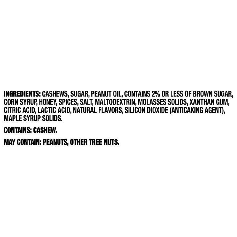 slide 6 of 9, Planters Cinnamon Brown Sugar Cashews - 5oz, 5 oz