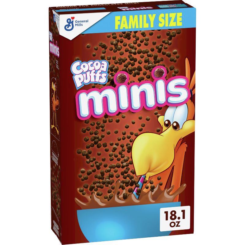 slide 1 of 7, Cocoa Puffs Minis Family Size - 18.1oz, 18.1 oz