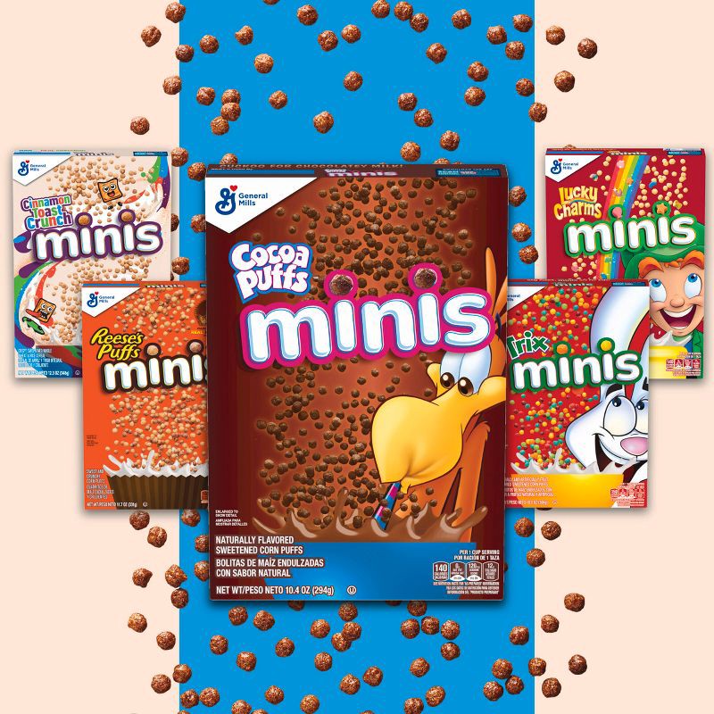 slide 4 of 7, Cocoa Puffs Minis Family Size - 18.1oz, 18.1 oz