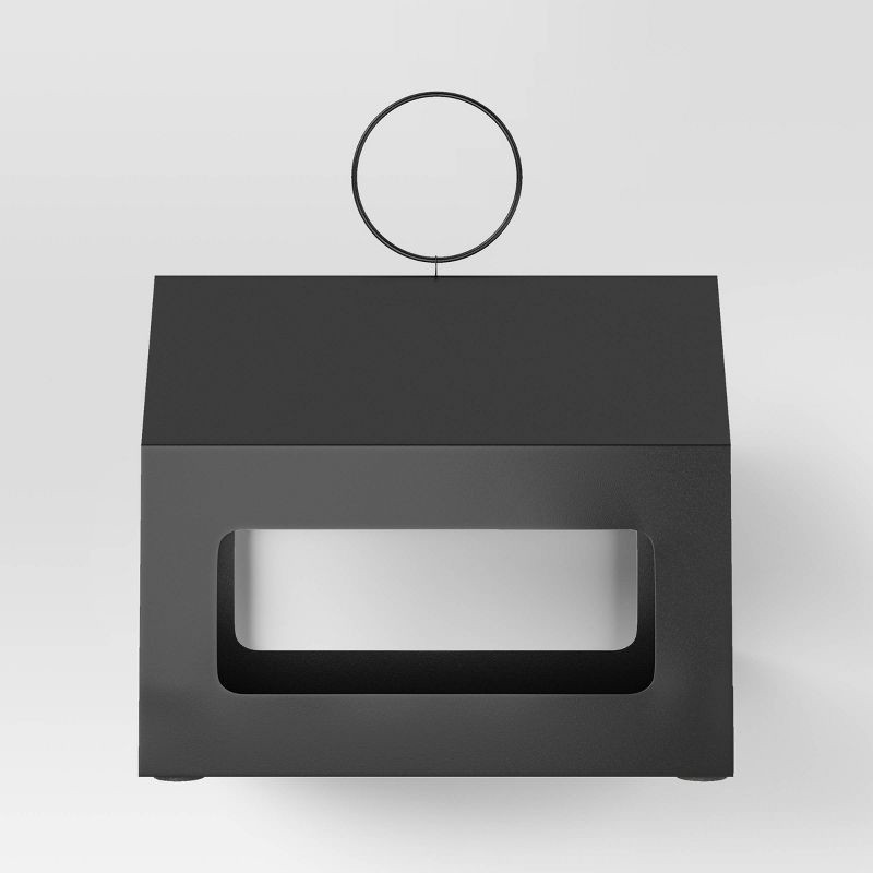 slide 2 of 5, Outdoor Bird Suet Feeder 9.25" - Black - Threshold™, 1 ct