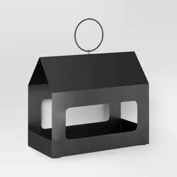 Outdoor Bird Suet Feeder 9.25" - Black - Threshold™