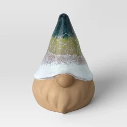 Medium Ceramic Gnome Outdoor Garden Figural - Threshold™