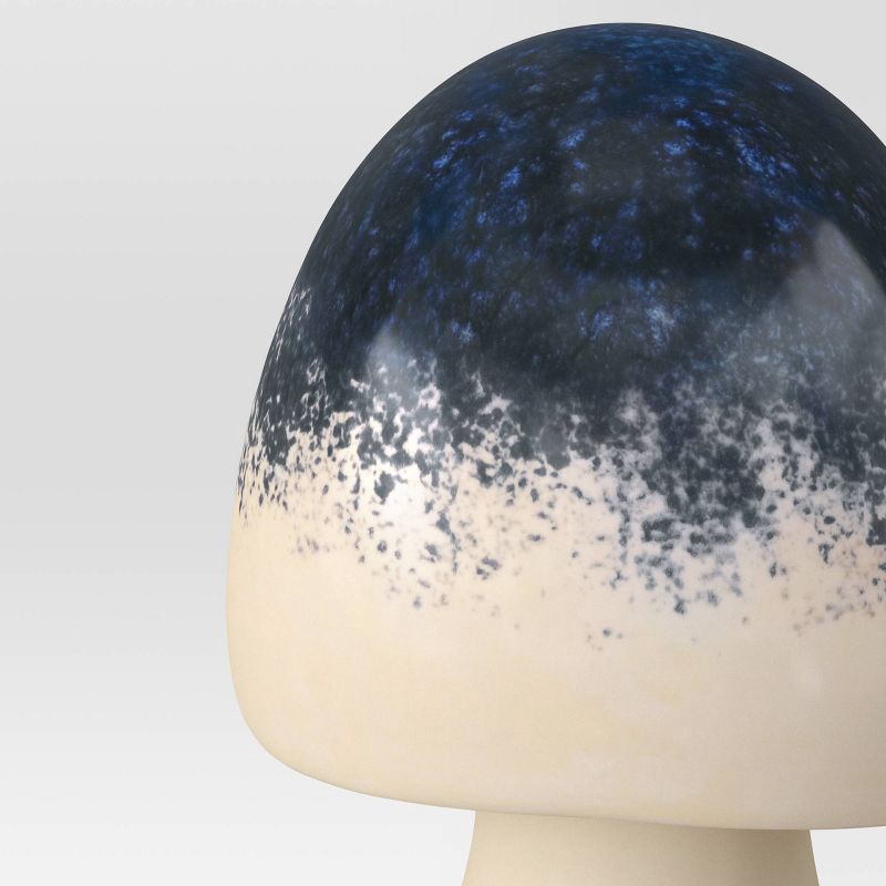 slide 3 of 3, Large Ceramic Mushroom Outdoor Garden Figural - Threshold™, 1 ct