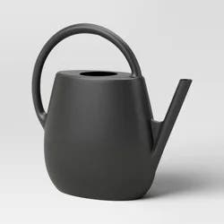 1gal Plastic Watering Can Black - Room Essentials™: Durable, Long Spout, for Indoor and Outdoor Use