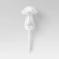 Outdoor Mushroom Shaped Glass Watering Orb Clear - Threshold™