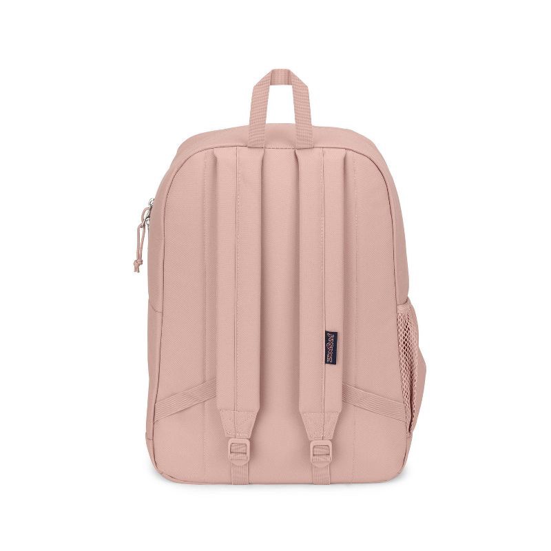 slide 3 of 8, JanSport Cross Town Plus 17" Backpack - Misty Rose: Lightweight, For School, 1 ct