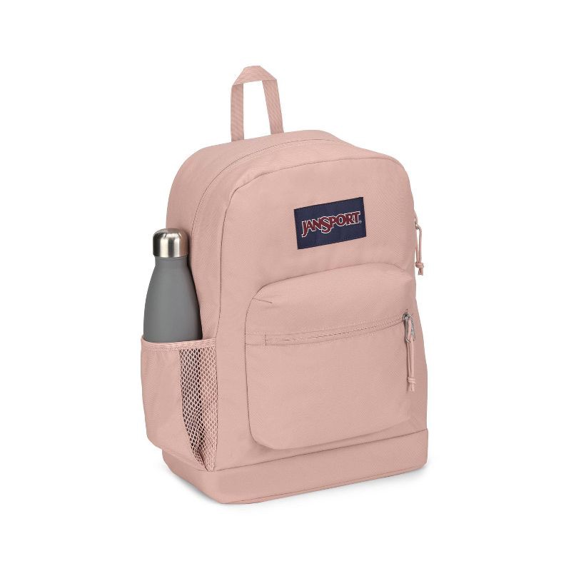 slide 7 of 8, JanSport Cross Town Plus 17" Backpack - Misty Rose: Lightweight, For School, 1 ct