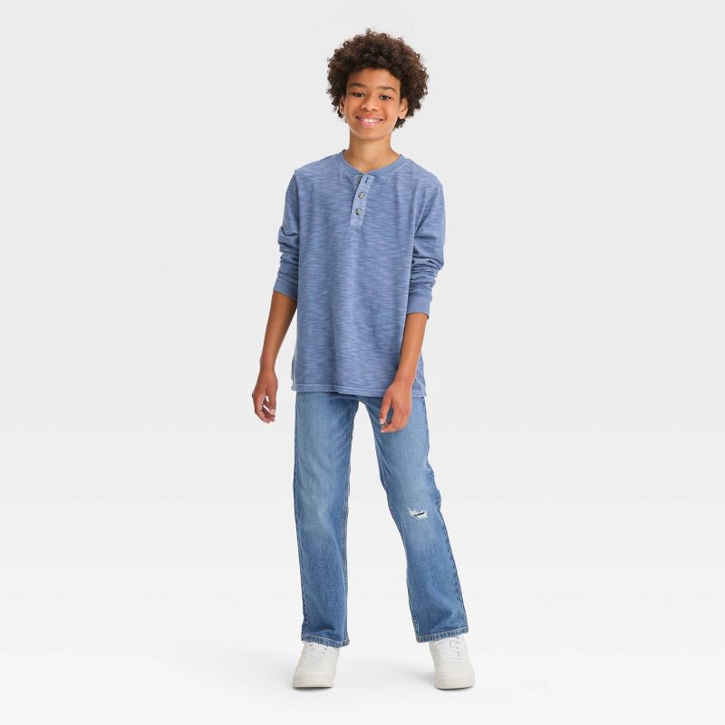 Boys' Relaxed Straight Jeans - art class Medium Wash 10 1 ct | Shipt